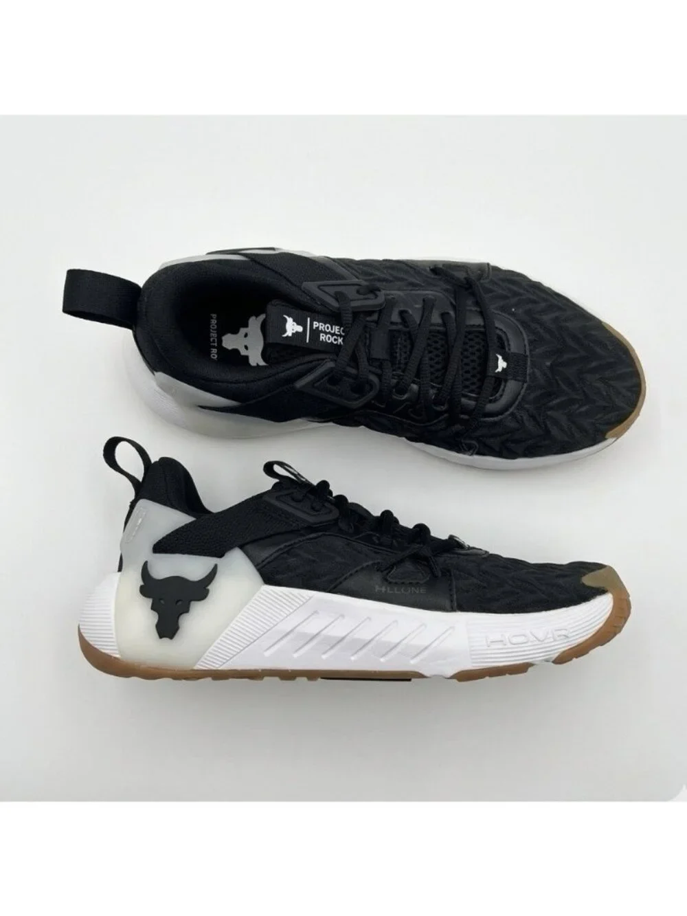 Under‎ Armour Project Rock Training Shoes 3026536-001 Black KIDS YOUTH 4Y School